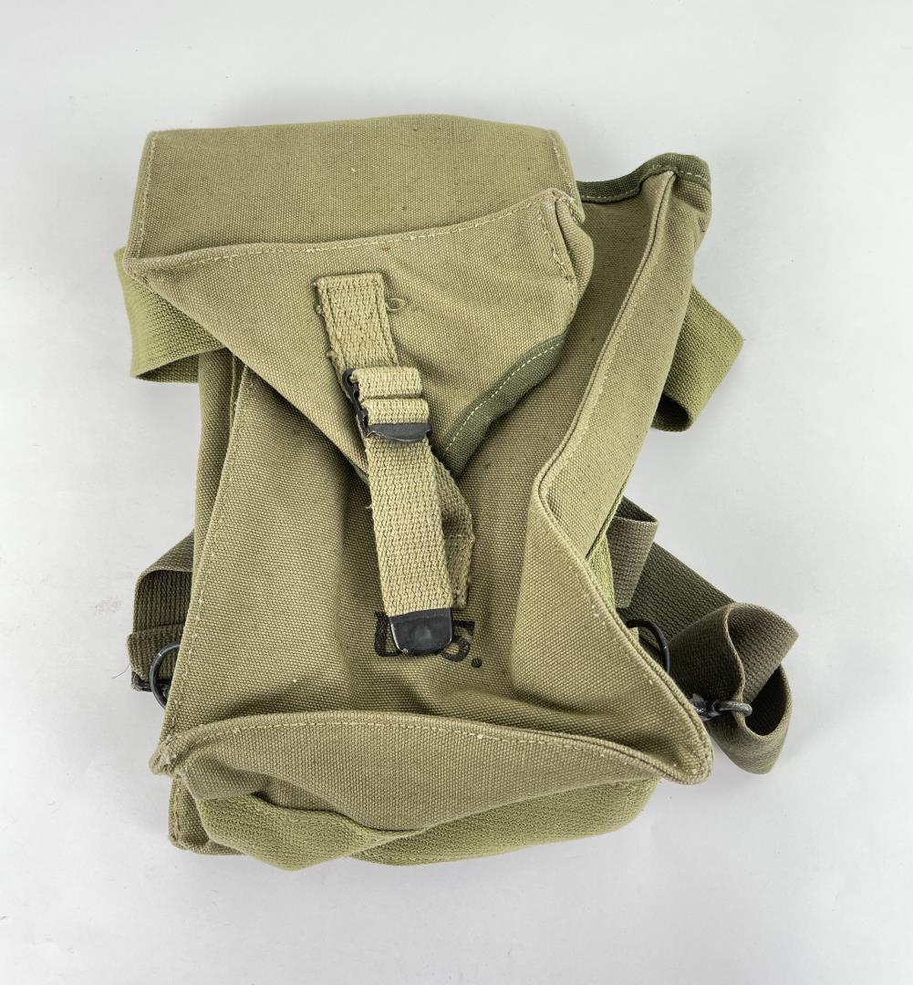 WW2 General Purpose Ammo Grenade Bag: 1943 Dated.