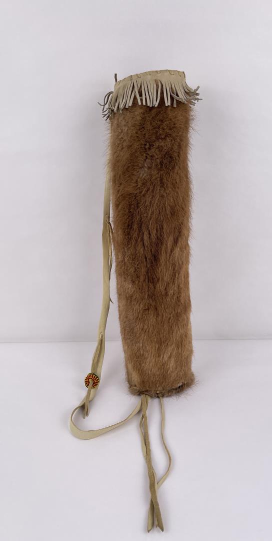 Metis Cree Indian Beaver Hide Quiver (1 of 8)