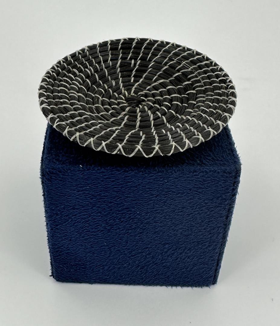 Miniature Horsehair Indian Basket (1 of 3)