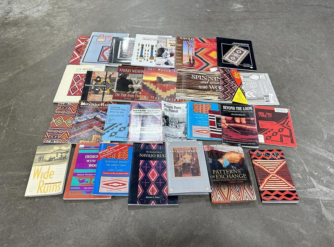 Navajo Indian Rug Making Identification Books (1 of 5)