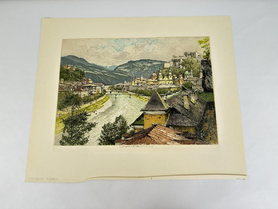 Luigi (Alois Heinrich) Kasimir Engraving (1 of 5)