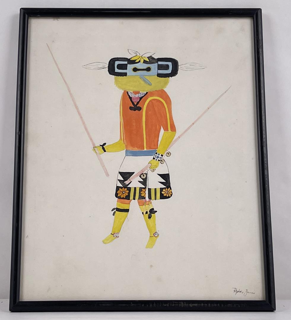 Hopi Indian Kachina Doll Painting (1 of 5)