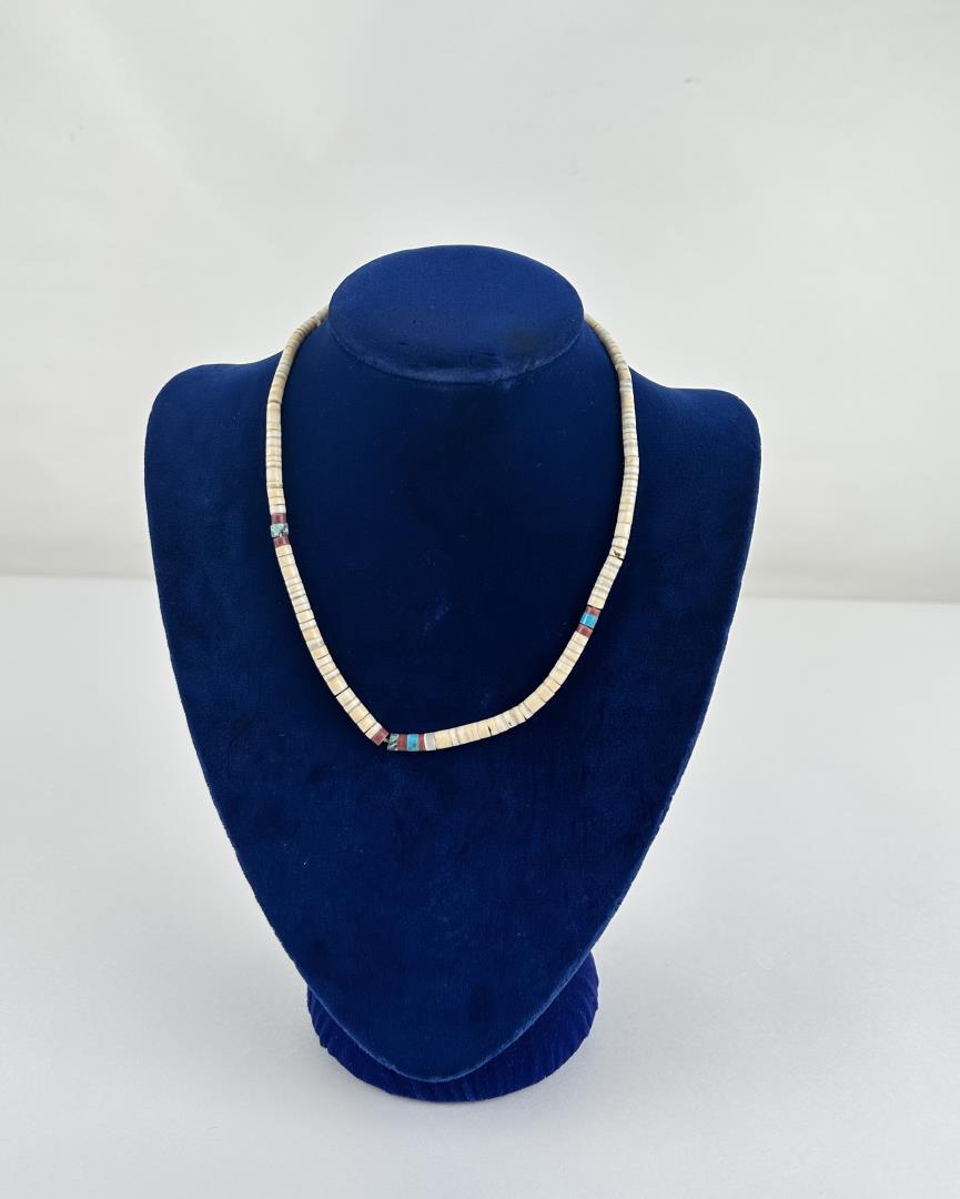 Zuni Heishi Necklace Auction