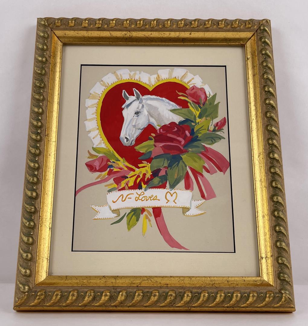 Nicholas Firfires Gouache Valentines Card Painting (1 of 5)