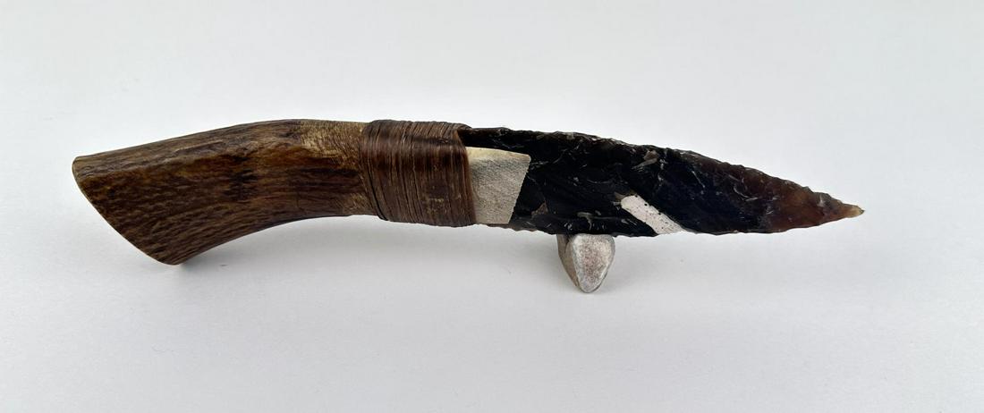 Bo Earls Handmade Horn Handle Knife (1 of 3)