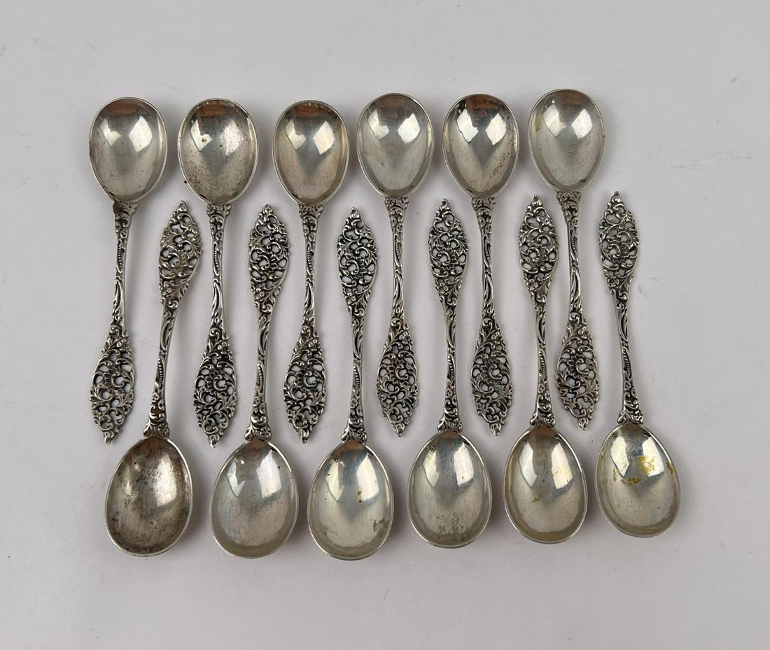Antique German .800 Silver Spoons (1 of 4)