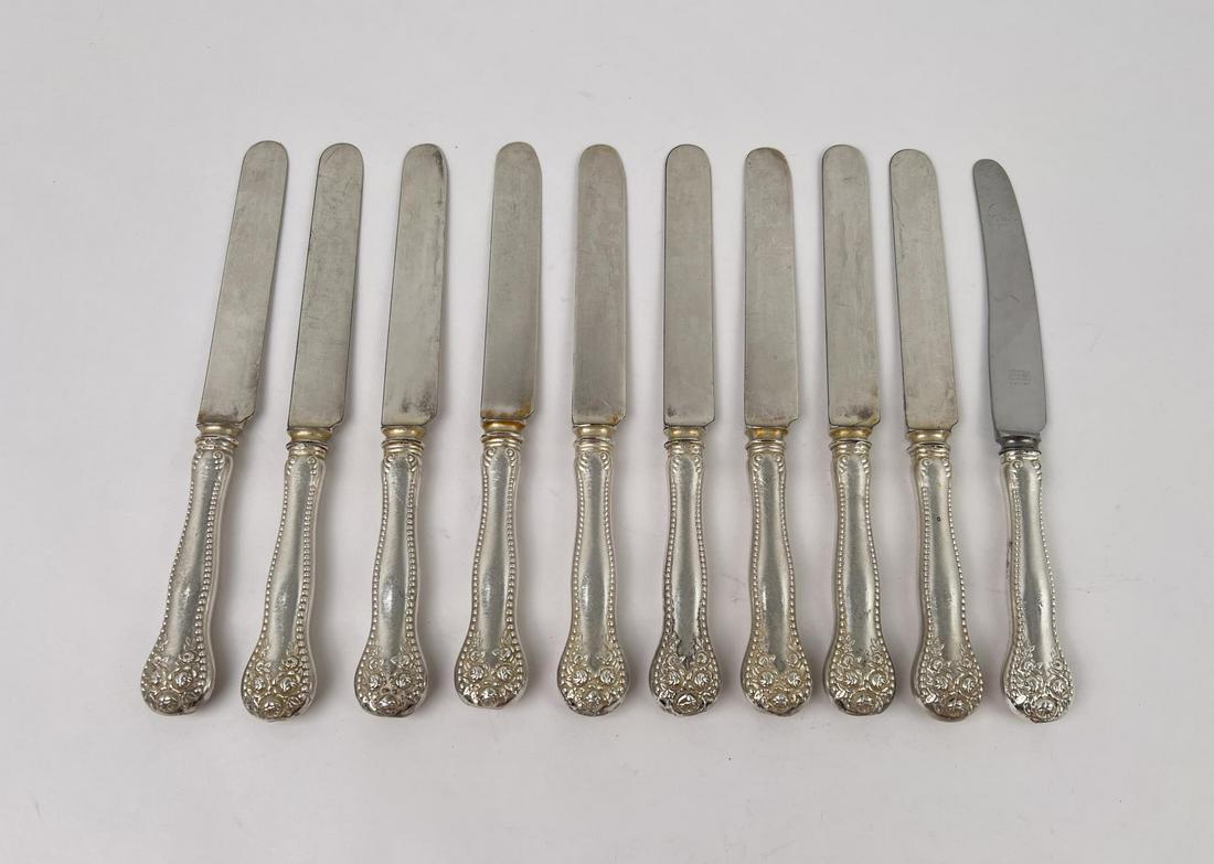 Sterling Silver Handled Butter Knives: Nice grouping.