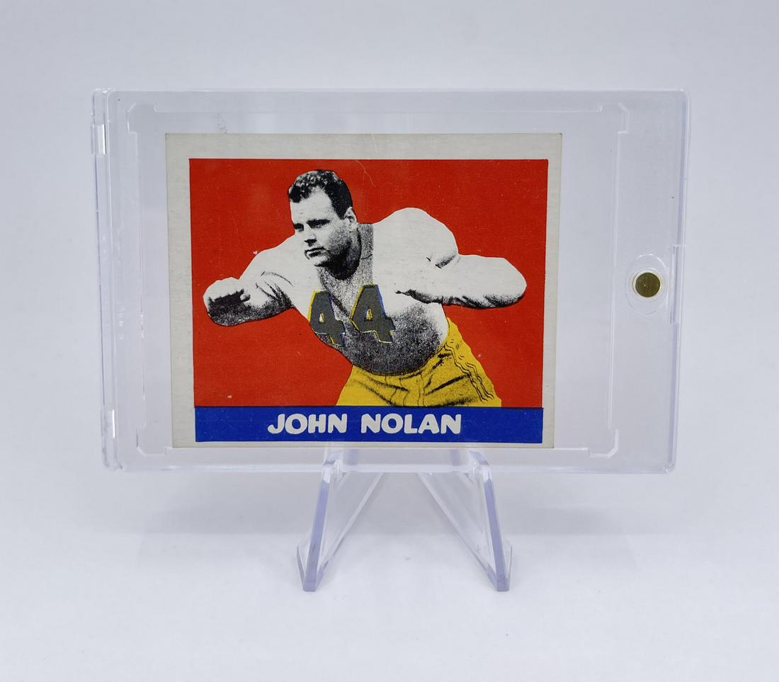 1948 Leaf Gum #40 John Nolan Football Card (1 of 3)
