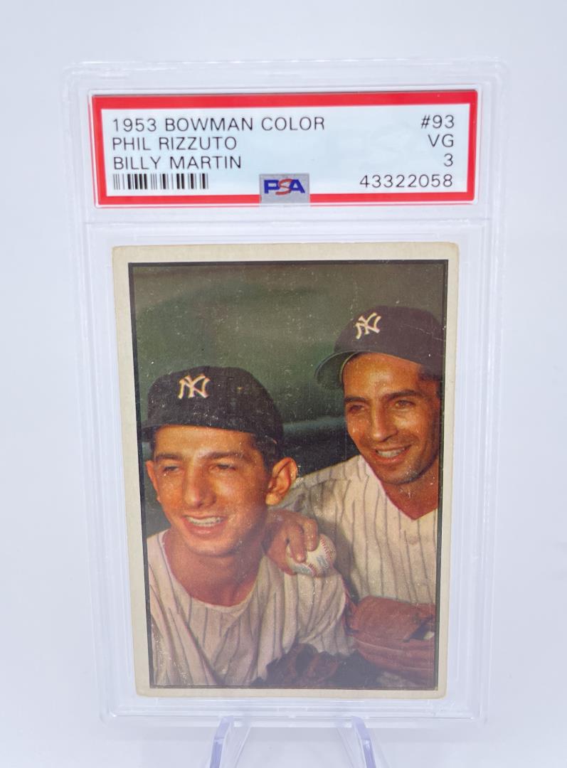 1953 Bowman Color Phil Rizzuto #93 PSA 3 (1 of 3)