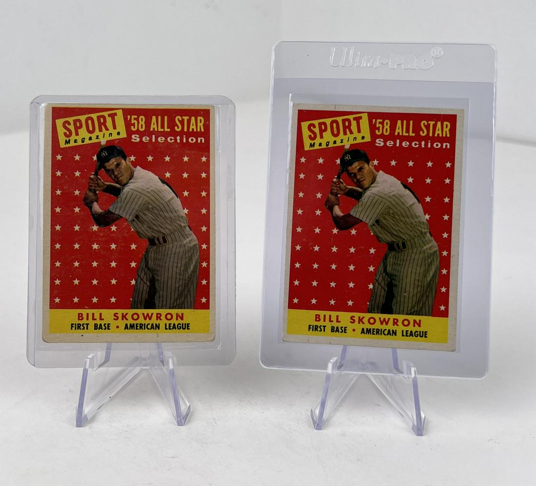 1958 Topps Bill Skowron Baseball Cards (1 of 3)