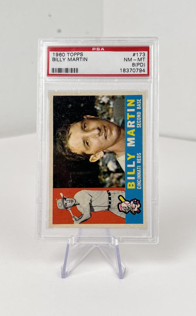 1960 Topps Billy Martin #173 PSA 8 PD (1 of 3)