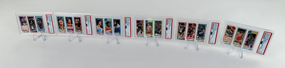 1980 Topps Basketball Cards PSA Graded (1 of 9)