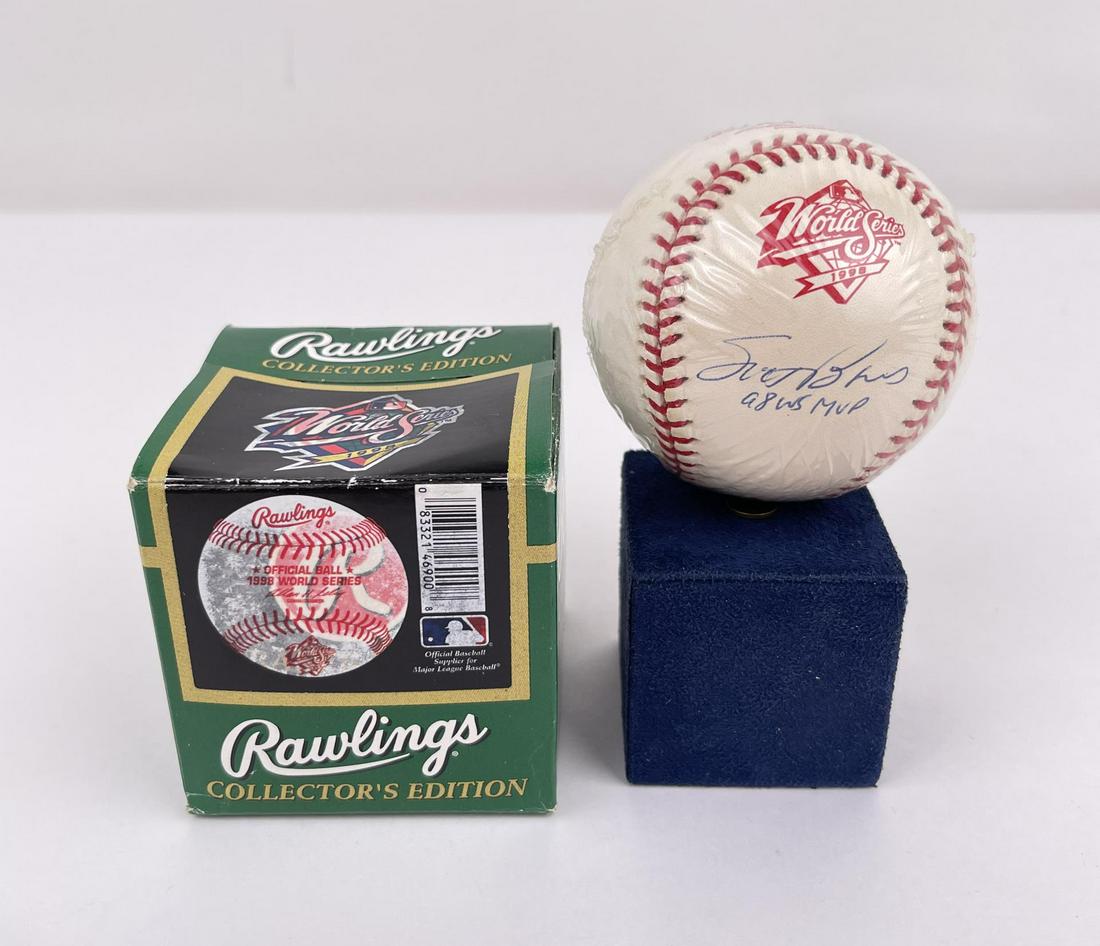 Scott Brosius Autographed Baseball (1 of 5)