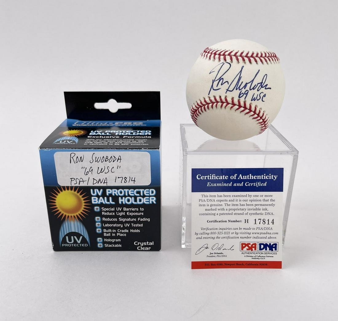 Ron Swoboda Autographed Baseball (1 of 4)
