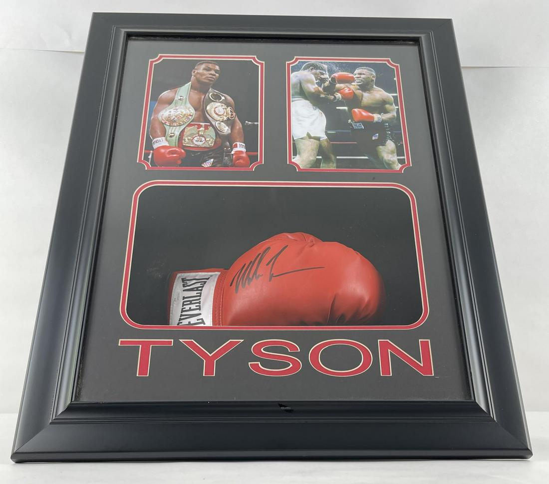 Mike Tyson Autographed Boxing Glove (1 of 9)