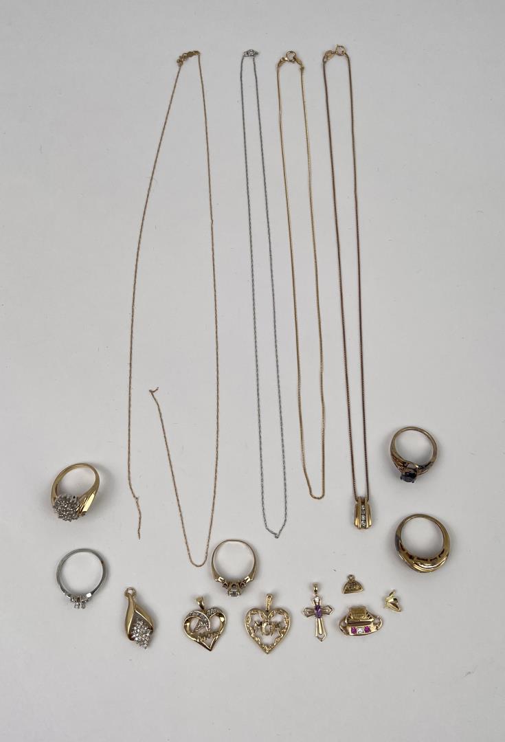 10k Gold Jewelry Lot (1 of 6)