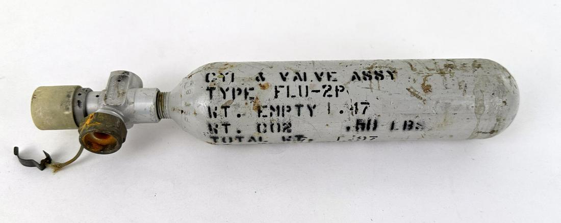 US Army Pilot Oxygen Bail Out Bottle: It is what it is