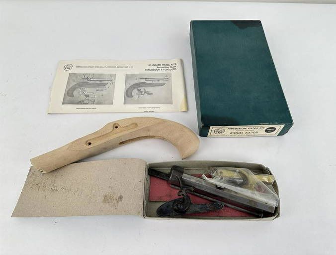 Cva Model Ka702 44 Cal Percussion Pistol Kit