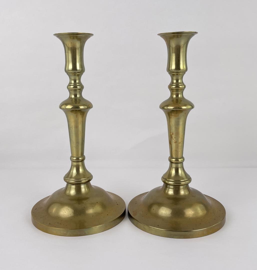 Rostand Brass Candlesticks Auction