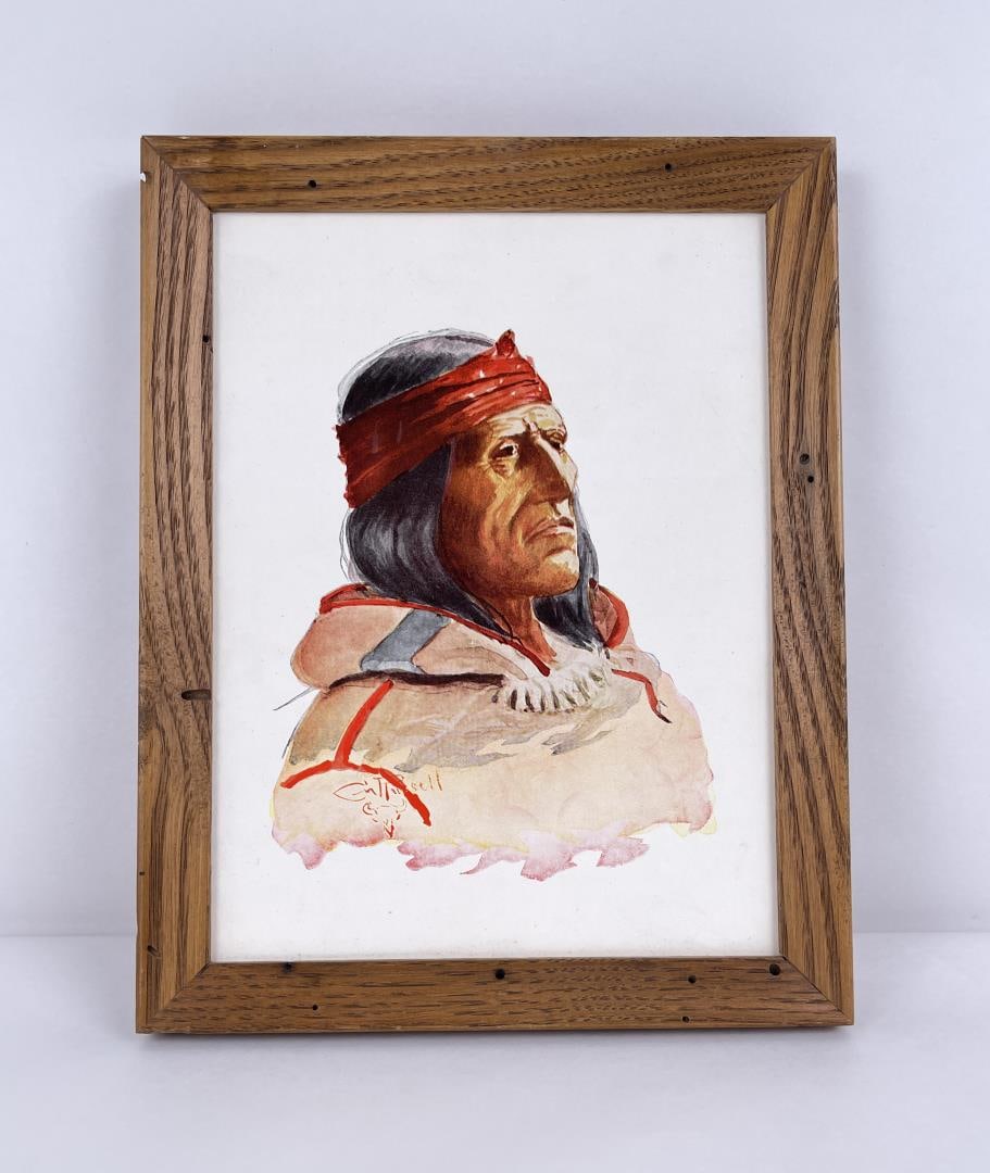 Charles M Russell Montana Print (1 of 3)