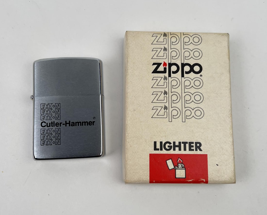 Zippo Eaton Cutler Hammer Lighter (1 of 7)