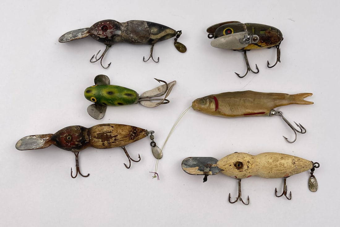Collection Of Antique Fishing Lures Auction