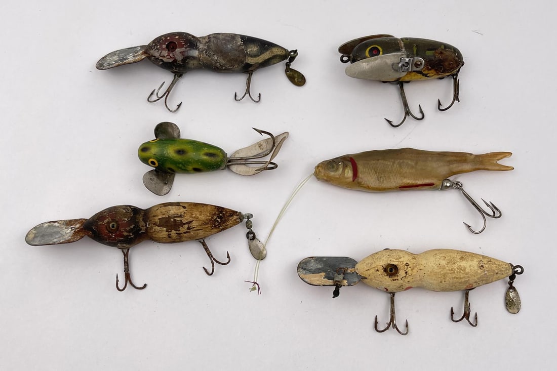 Collection Of Antique Fishing Lures Auction