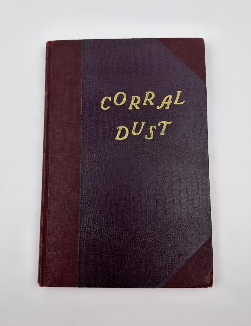 Corral Dust Author Signed: Bob Fletcher, 1934. Author Signed.