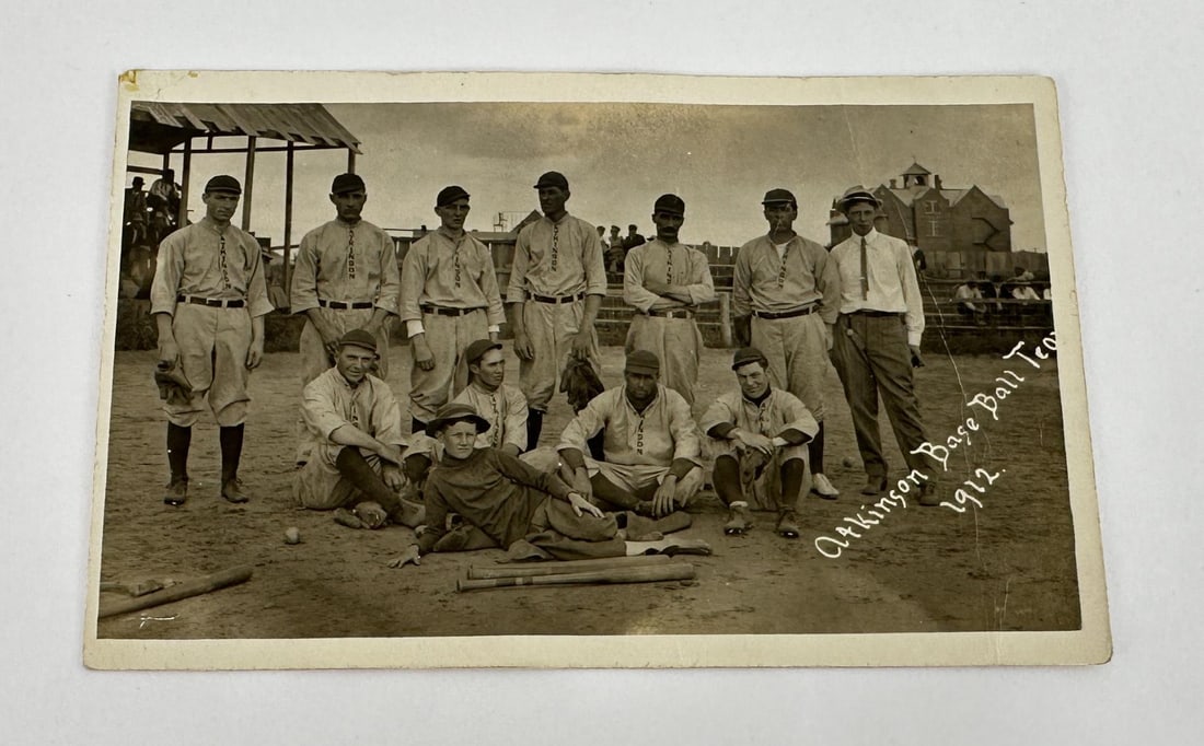 Atkinson Nebraska Baseball Team RPPC Postcard (1 of 4)