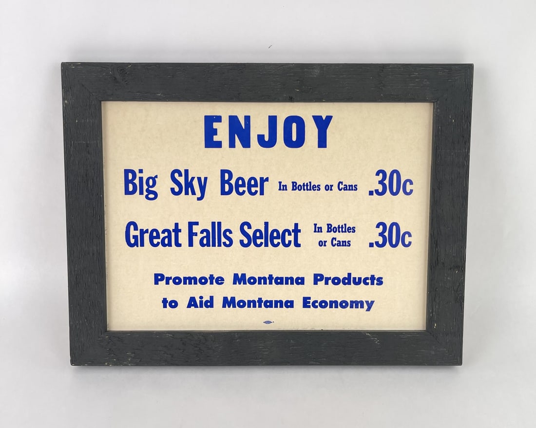 Great Falls Select Montana Beer Sign (1 of 4)