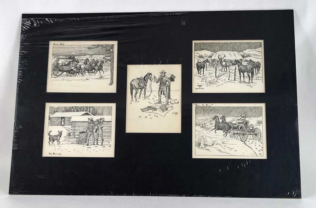 Collection of Earl Heikka Christmas Cards (1 of 5)