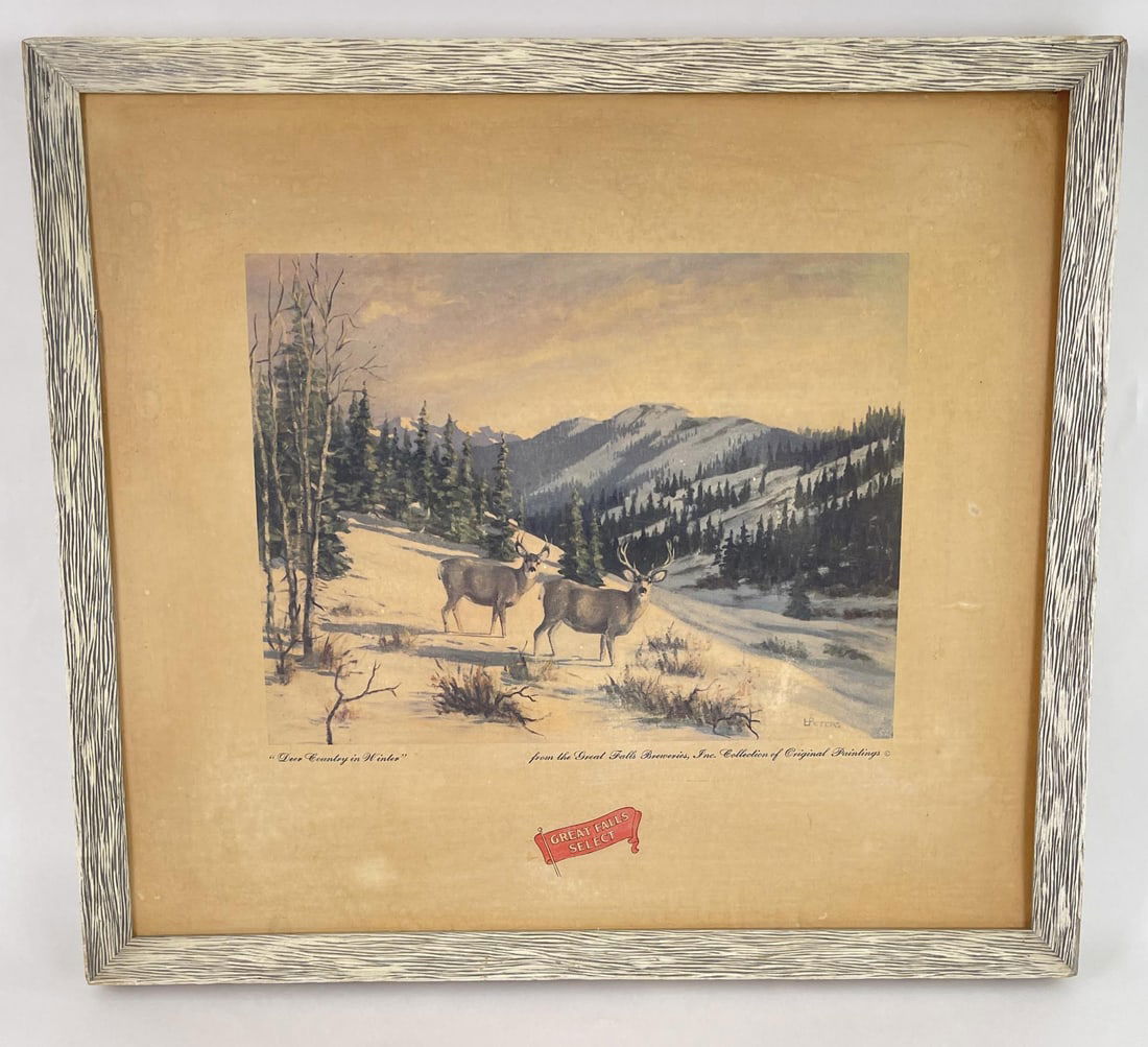 Great Falls Select Montana Beer Sign Print (1 of 5)