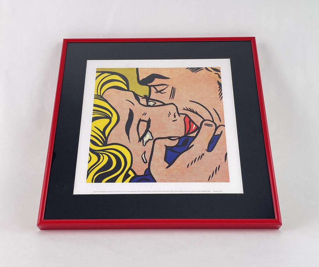 Roy Lichtenstein The Kiss V Print (1 of 5)