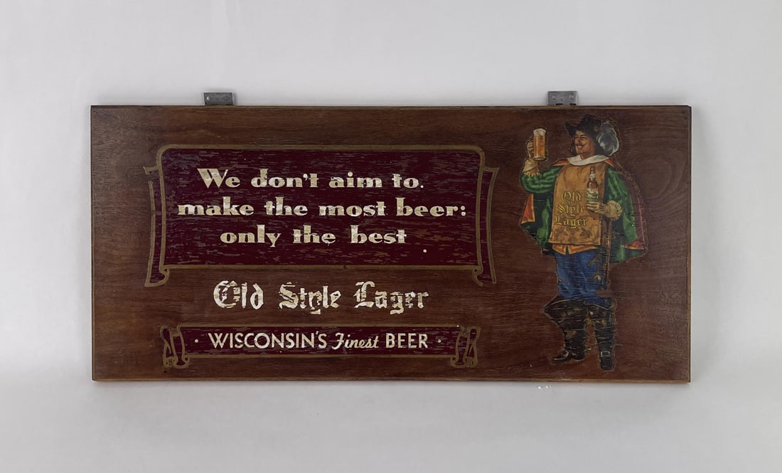 Wisconsin Old Style Lager Beer Sign (1 of 3)