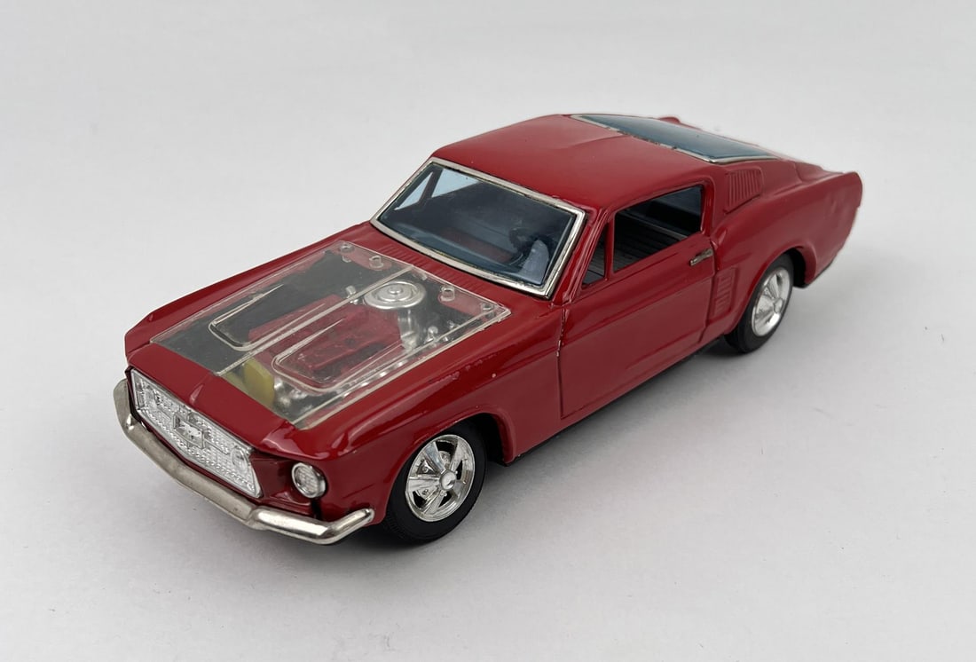 Bandai Mustang Battery Operated Car Toy (1 of 7)