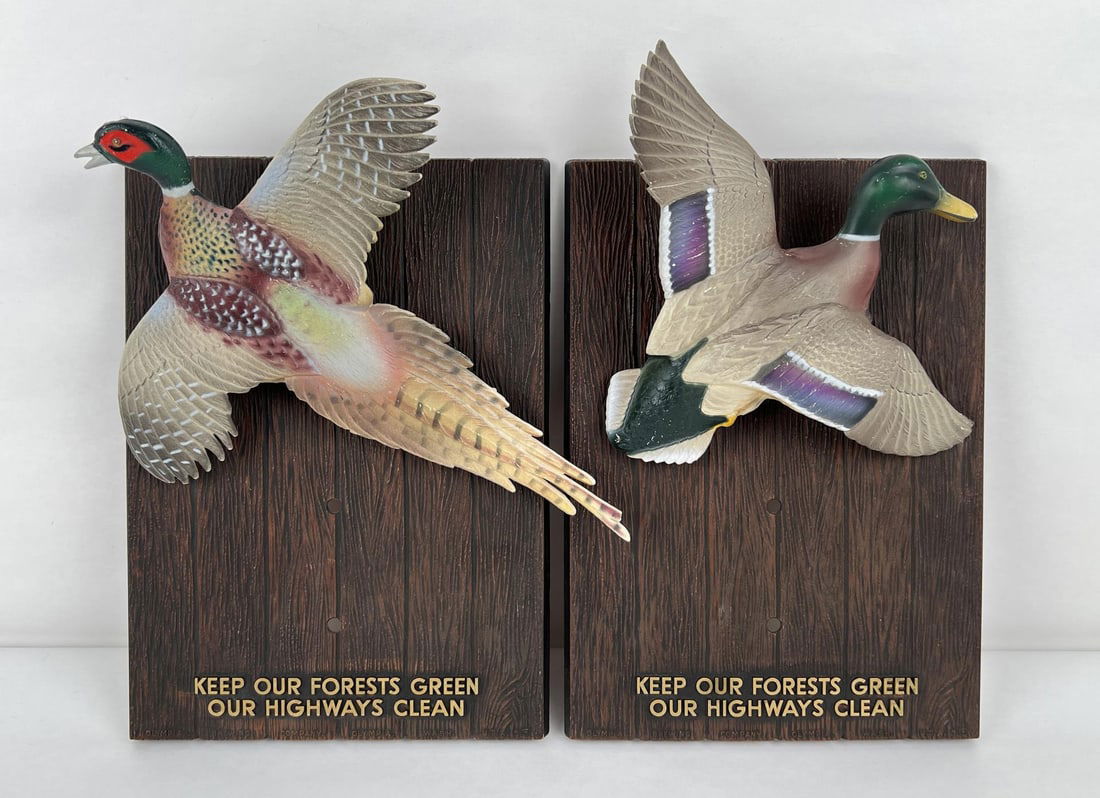 Olympia Light Beer Mallard Pheasant Signs (1 of 5)