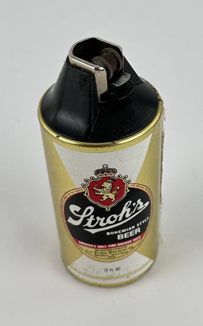 Stroh's Bohemian Beer Can Lighter (1 of 4)