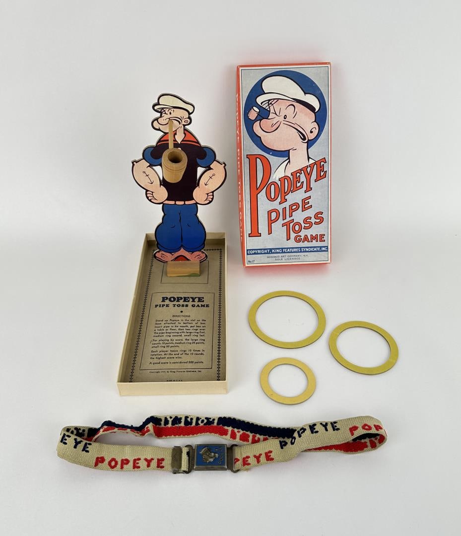 Popeye Pipe Toss Game and Toy Belt (1 of 8)