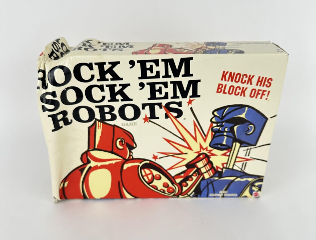 Mattel Rock 'Em Sock 'Em Robots Game (1 of 8)