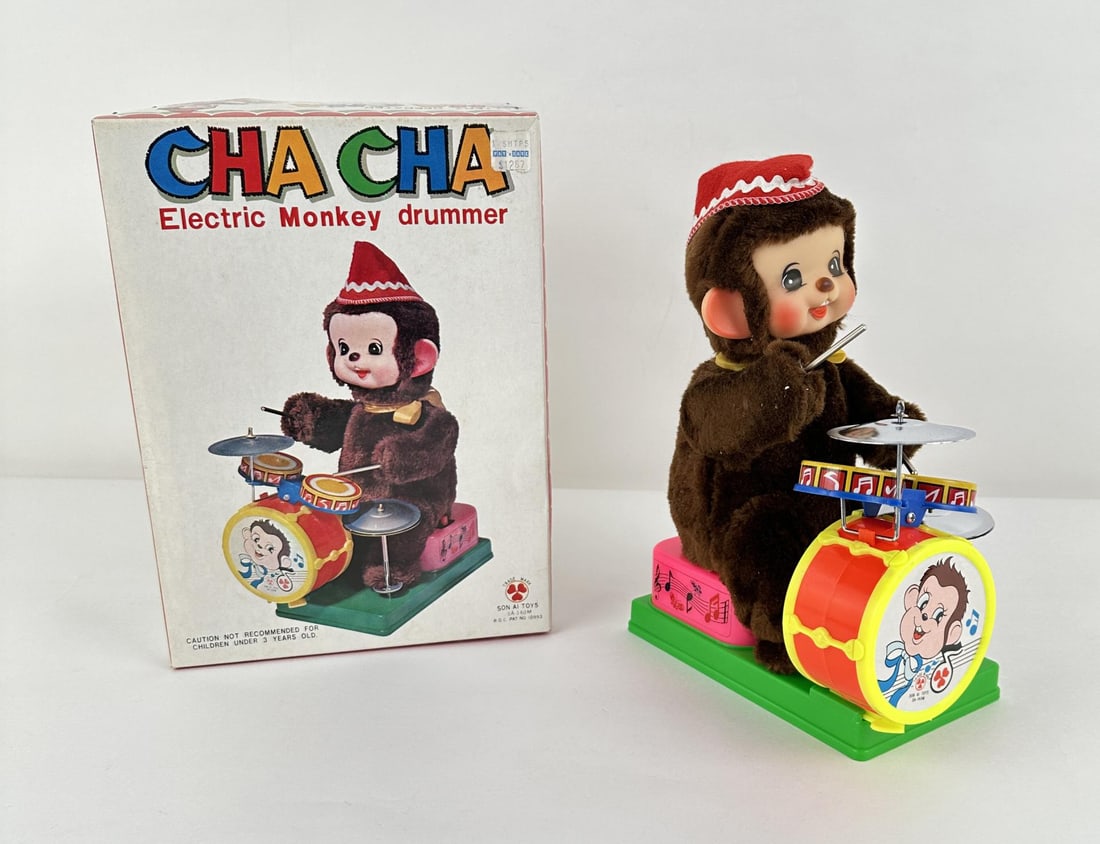 Cha Cha Electric Monkey Drummer Toy (1 of 6)