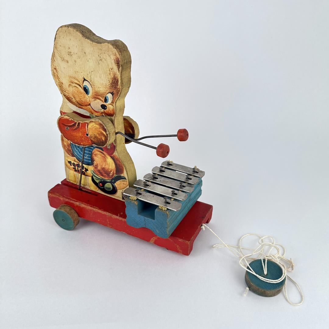 Fisher Price Teddy Zilo Pull Toy (1 of 8)