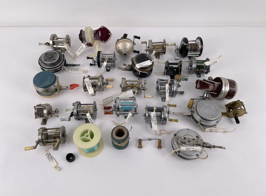 Large Collection Of Fishing Reels Auction