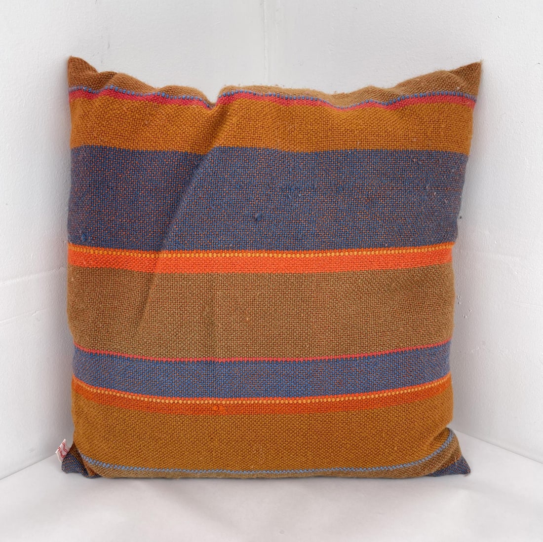 Alice Kagawa Parrott Santa Fe Germantown Pillow: 17 3/4" by 17 1/8". Alice Kagawa Parrott (February 12, 1929 – September 11, 2009) was a Japanese American fiber artist and ceramicist. She spent most of her adult life in Santa Fe, New Mexico, where