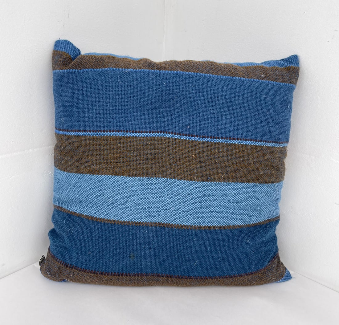 Alice Kagawa Parrott Santa Fe Germantown Pillow: 16 1/2" by 17 1/4". Alice Kagawa Parrott (February 12, 1929 – September 11, 2009) was a Japanese American fiber artist and ceramicist. She spent most of her adult life in Santa Fe, New Mexico, where