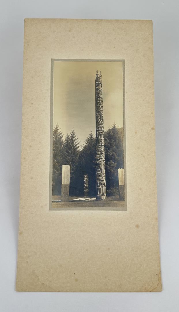 Winter and Pond Haida Totem Pole Photo Alaska: Winter and Pond Juneau Alaska. 7" by 14".