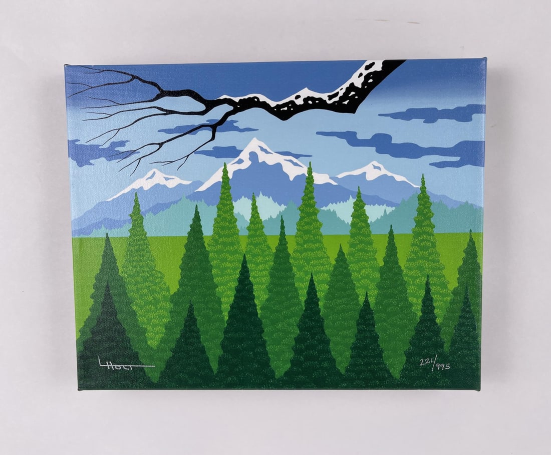 Larissa Holt Giclee on Canvas Board Meeting: Signed and numbered. Title is Board Meeting. 10" by 12 1/2".