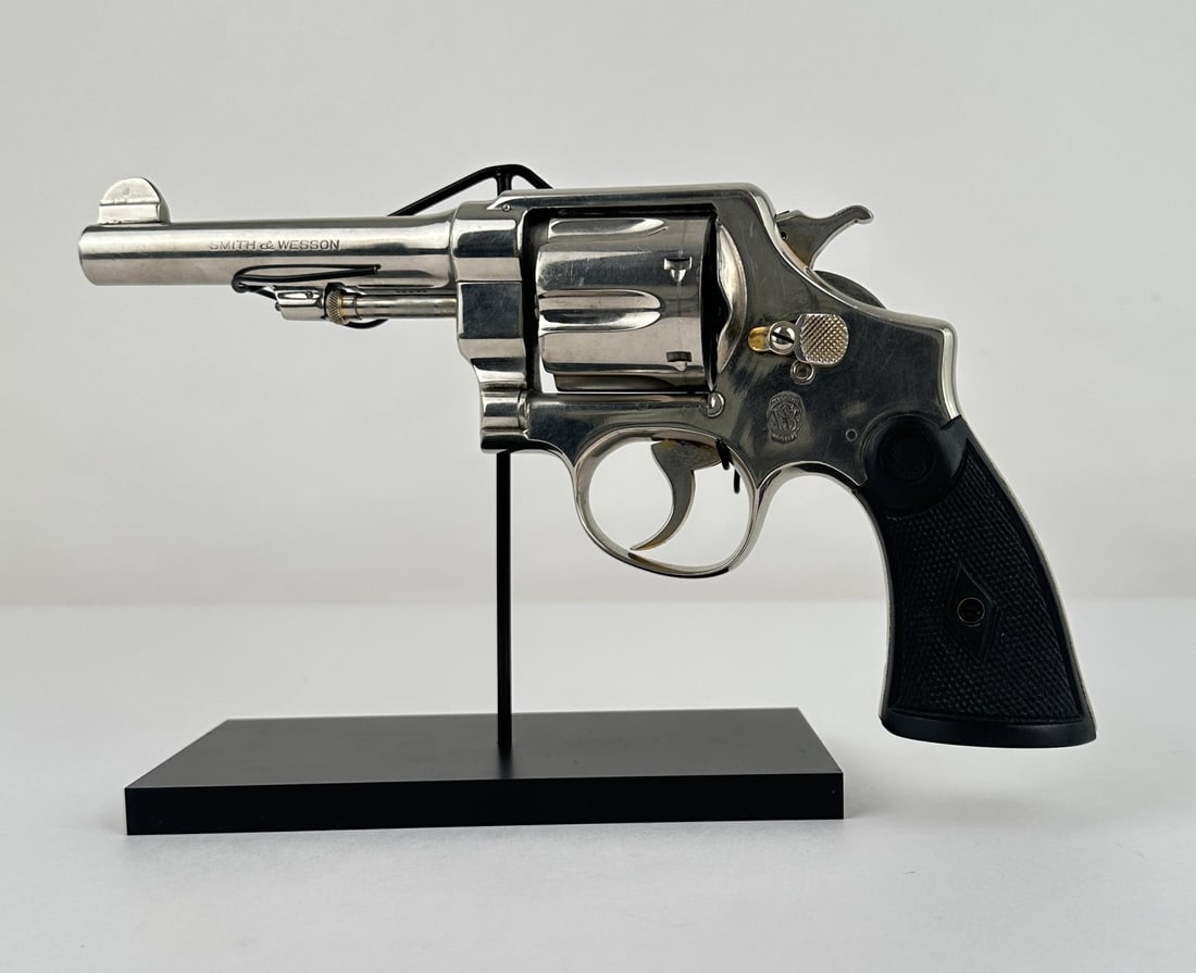 Smith & Wesson .44 Spl Hand Ejector Revolver: 5" barrel. Requires FFL Transfer.