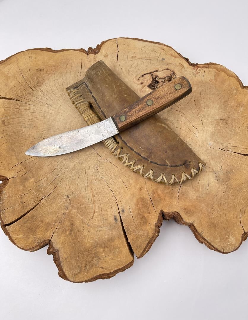 Russell Green River Knife: 5" blade, 10" total length.