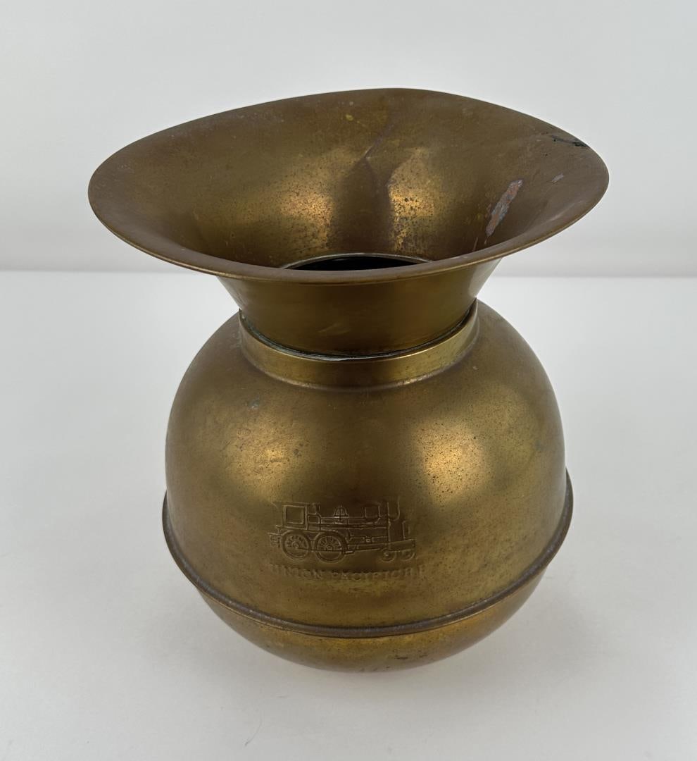 Union Pacific Railroad Spittoon (1 of 9)