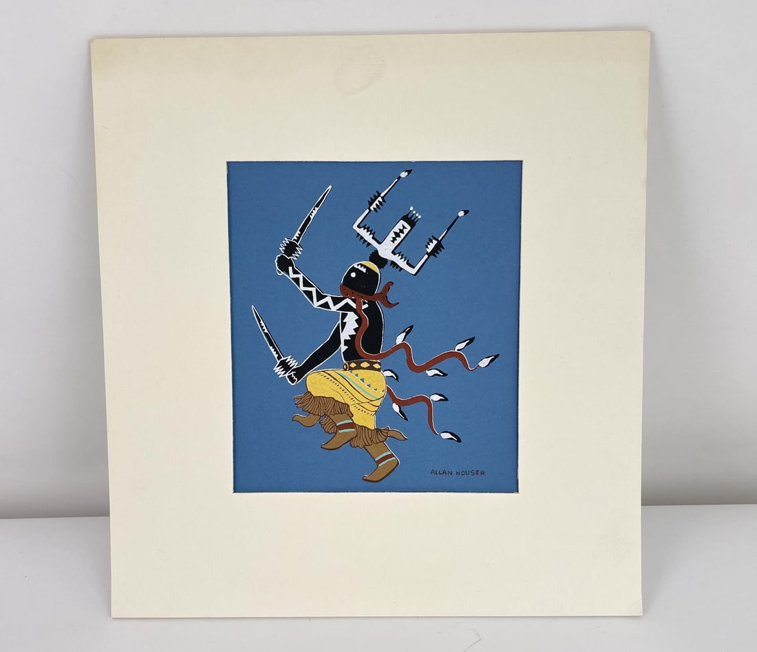Allan Houser Serigraph Print (1 of 4)